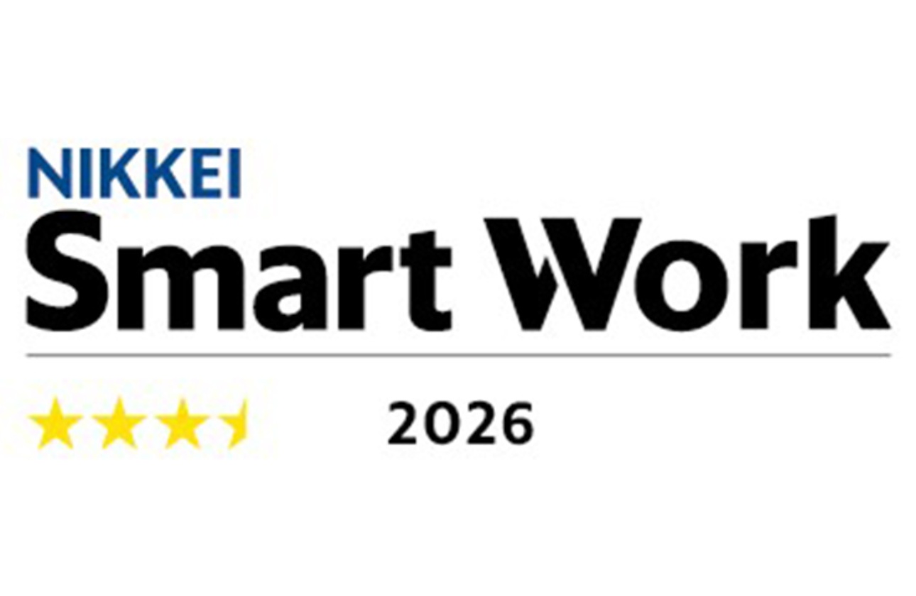 人材活用や人材投資を通じてイノベーション創出や生産性向上に取り組む先進企業を選定する「日経サステナブル総合調査 スマートワーク経営編」において、2025年に星3.5の認定を取得しました。また、2019年から7年連続で星3以上の認定を受けています。J:COMでは、多様な人財の活躍支援や働き方改革を推進し、一人ひとりが能力を発揮できる環境づくりに取り組んでいます。