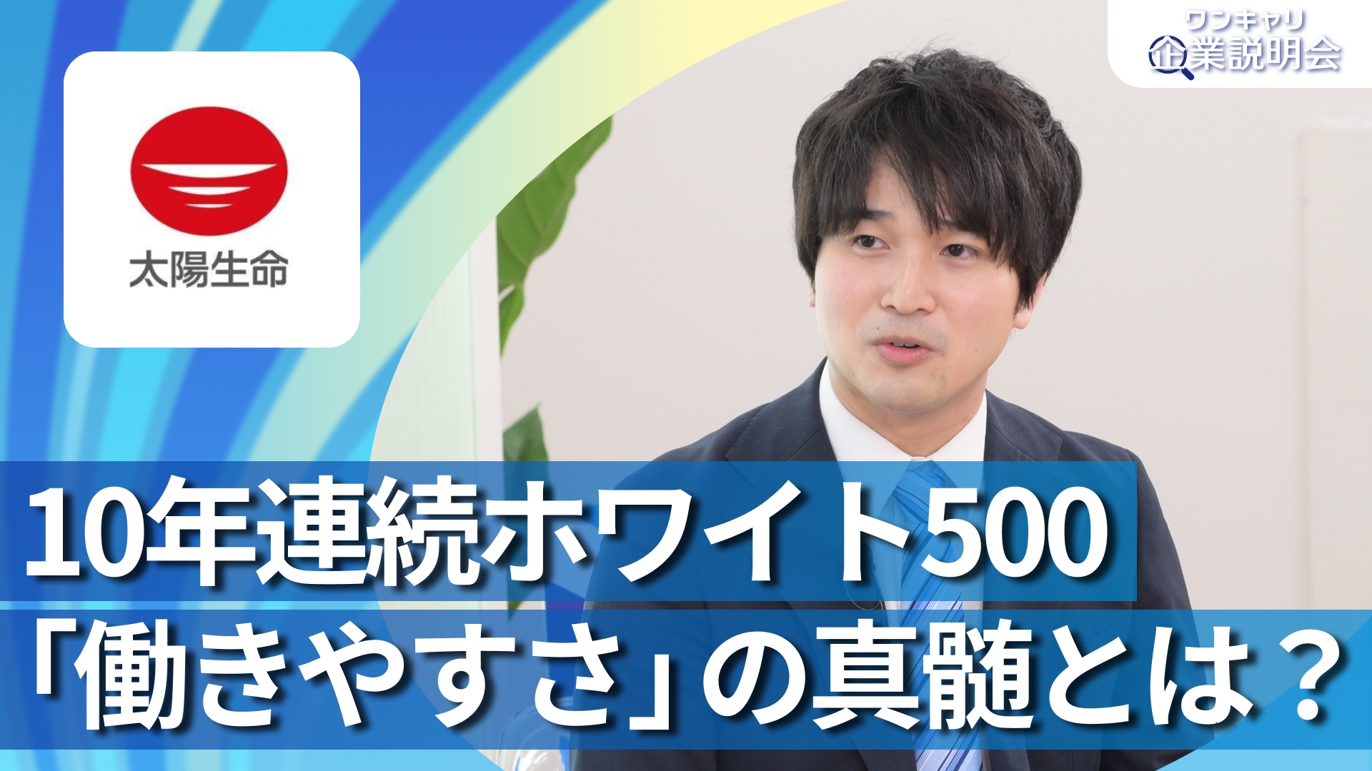 【太陽生命保険】28卒向けオンライン企業説明会『ワンキャリ企業説明会』