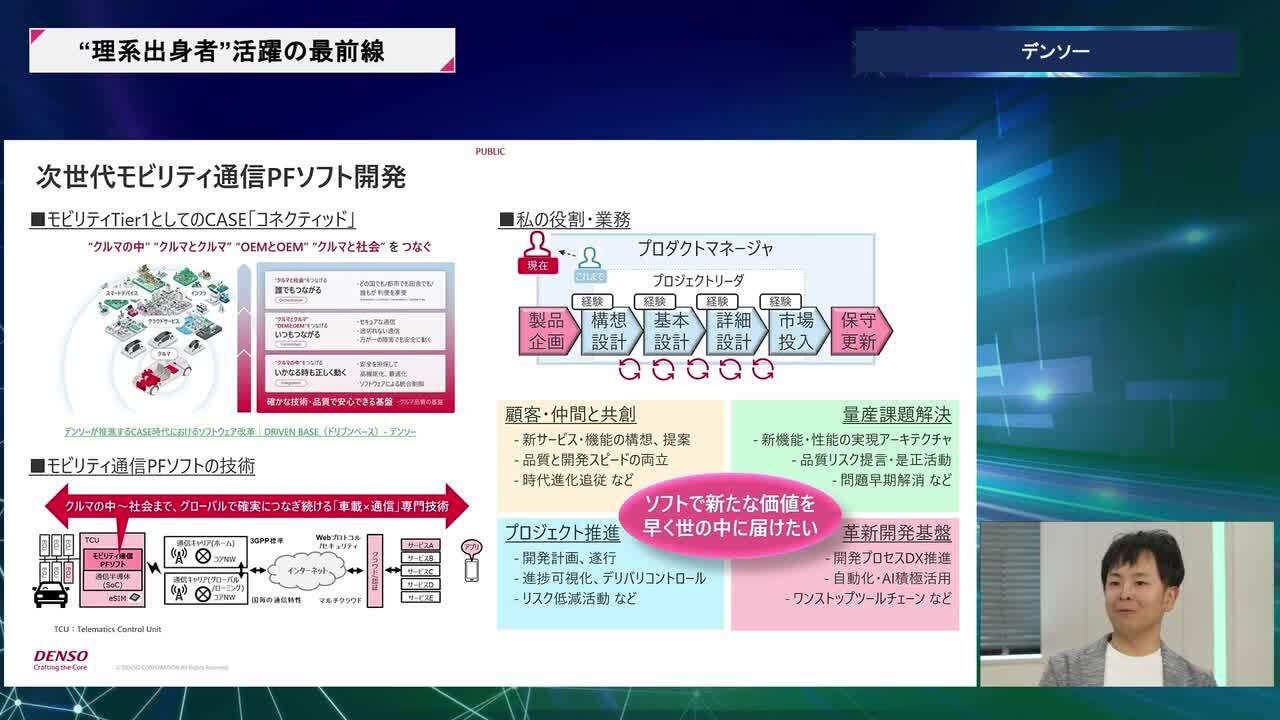 デンソー | 理系キャリアDAY（2026年5月配信）のサムネイル
